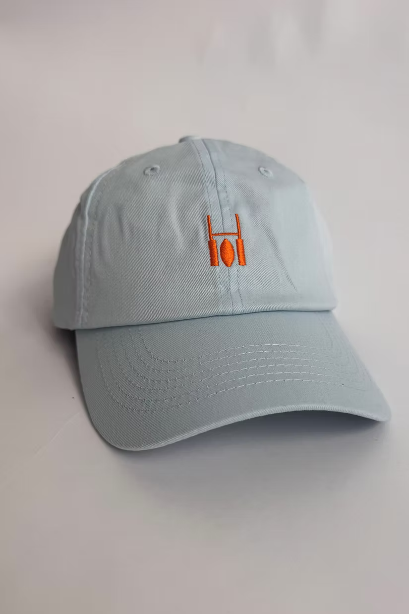 Rugby Culture Cap sky blue orange