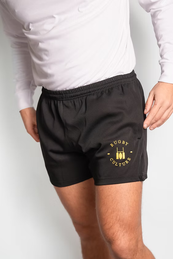 Black Scrum Shorts