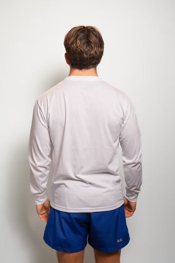 White Longsleeve Rugby Culture