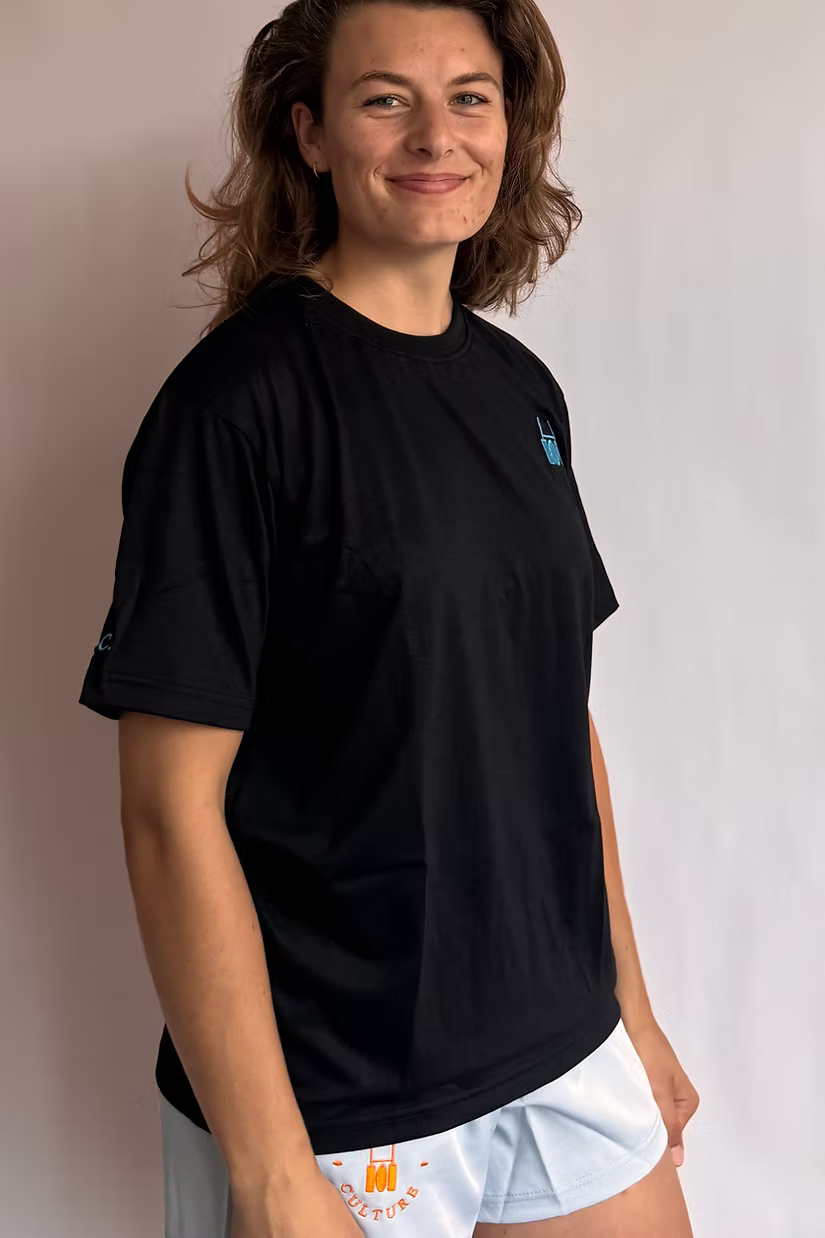 Rugby Culture T-shirt back print Black