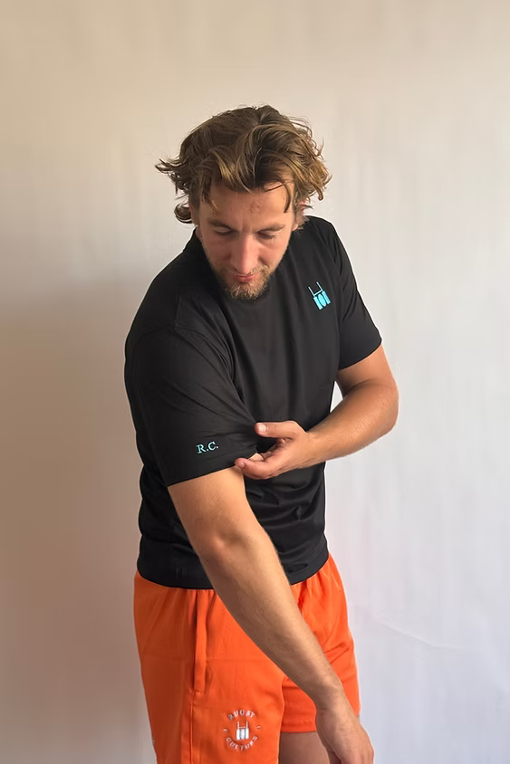 Rugby Culture T-shirt Back Print Black