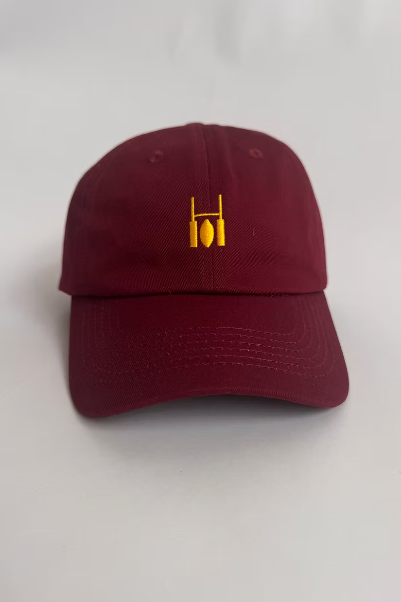 Rugby Culture Cap maroon gold