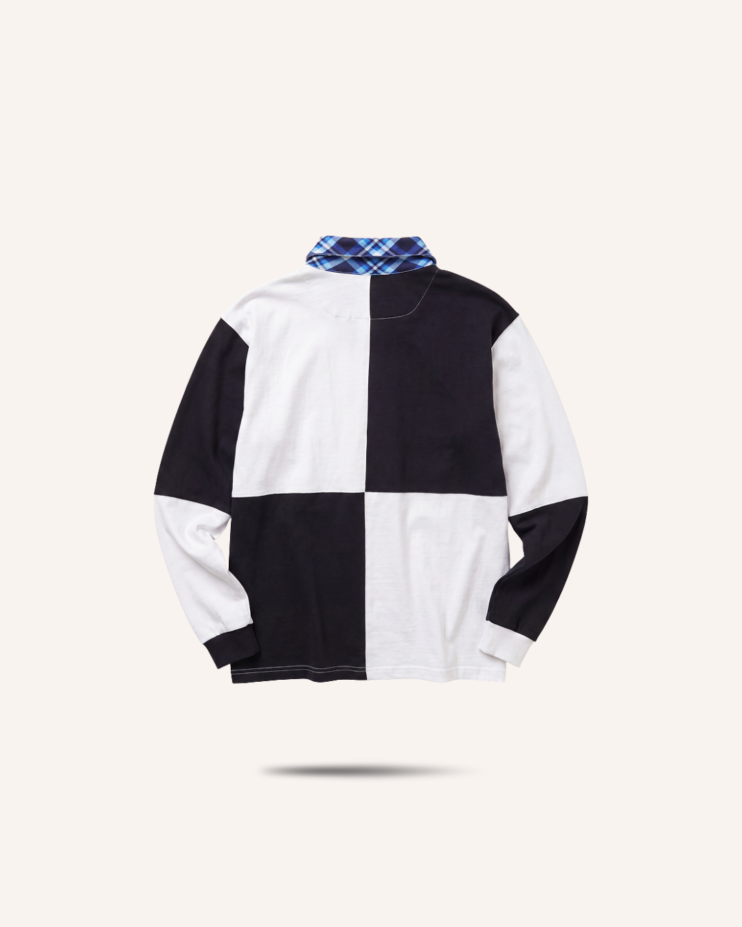 Rugby Culture Scotland Rugby Polo, flat lay back view