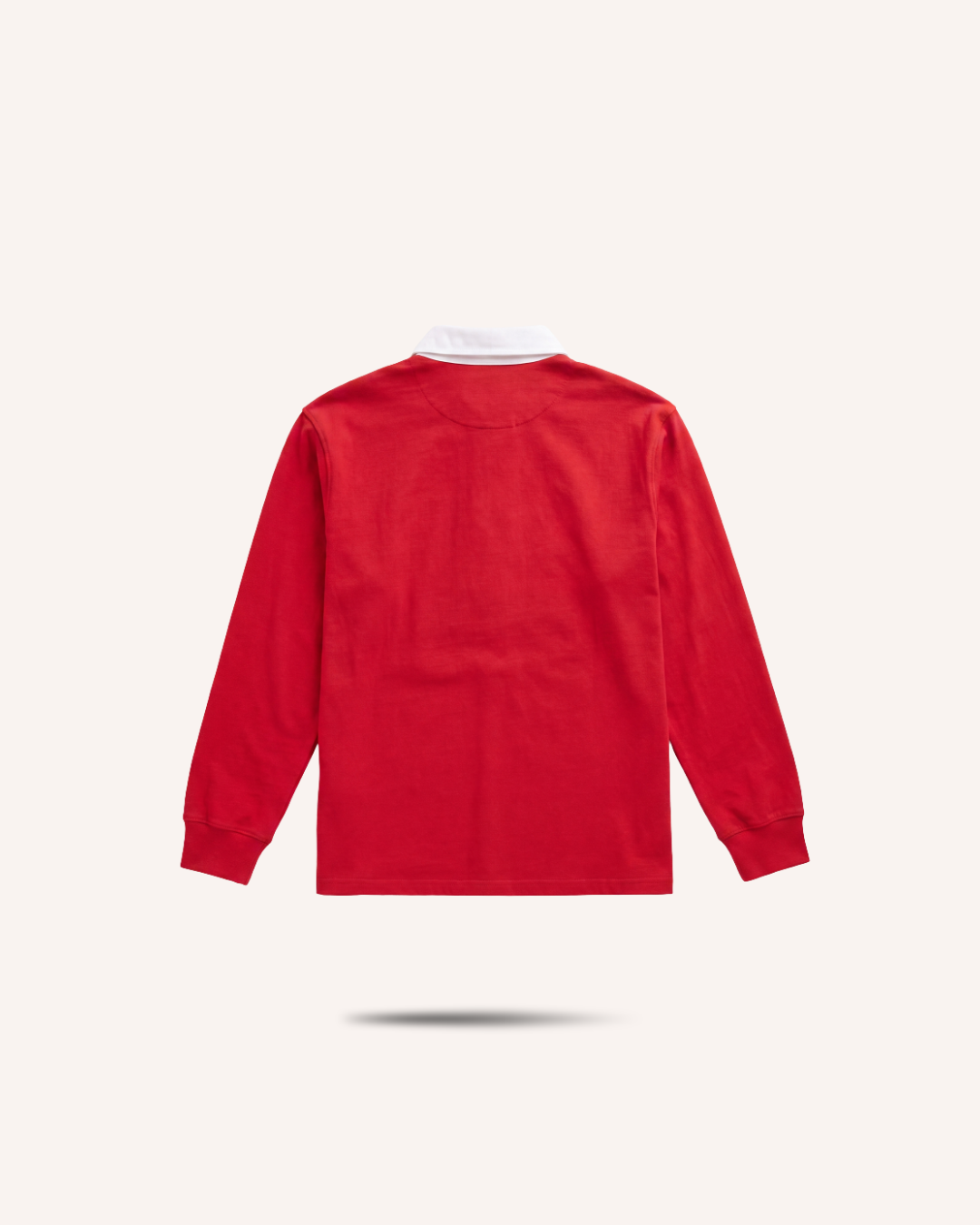 Rugby Culture Wales Rugby Polo, flat lay back view