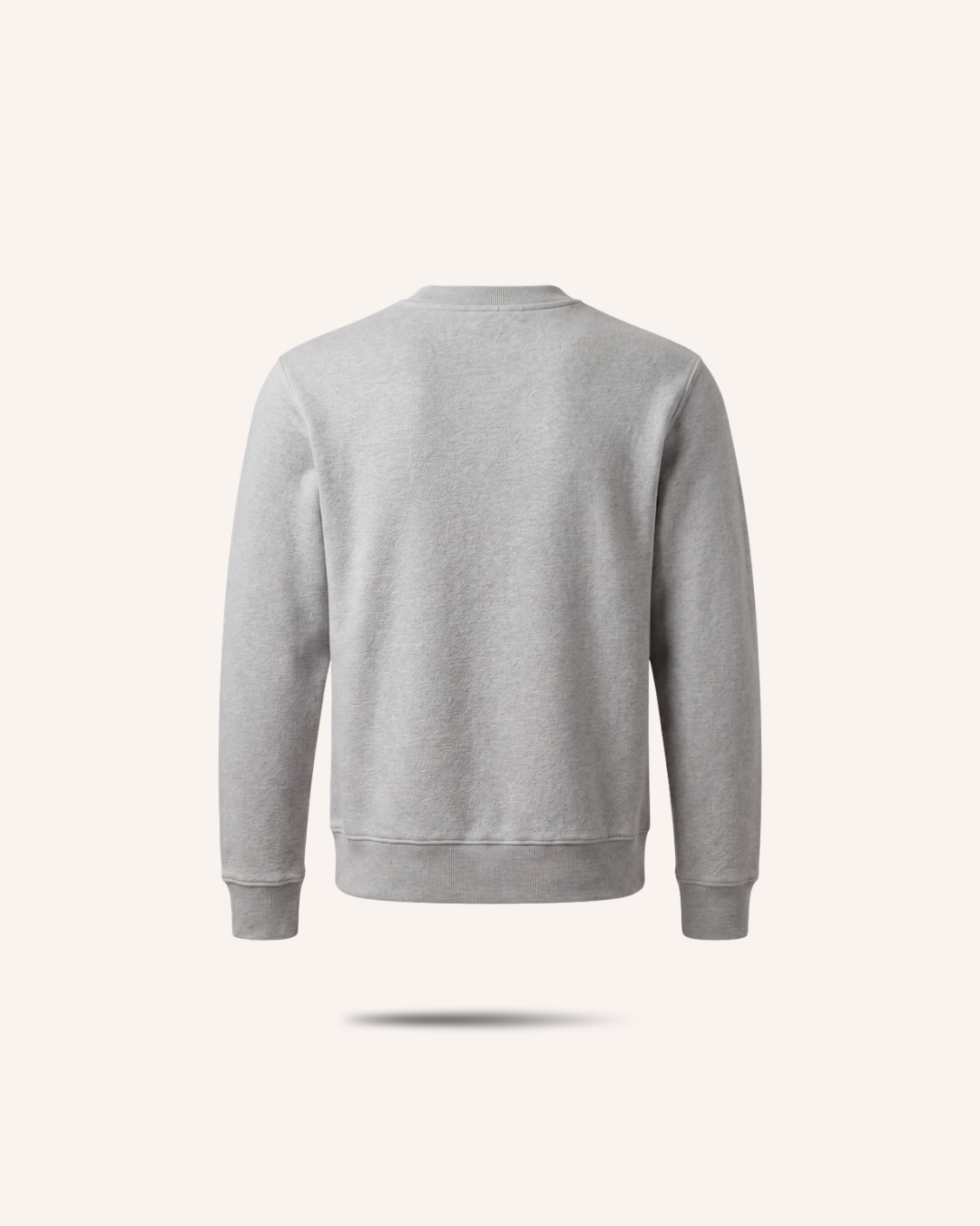 Rugby Culture Grey Sweatshirt, flat lay back view