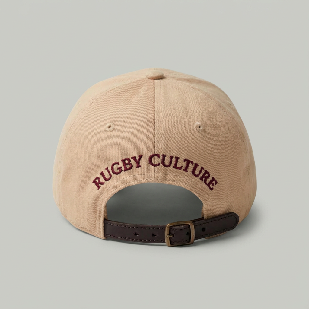 Rugby Culture Cap beige maroon