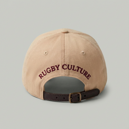Rugby Culture Cap beige maroon