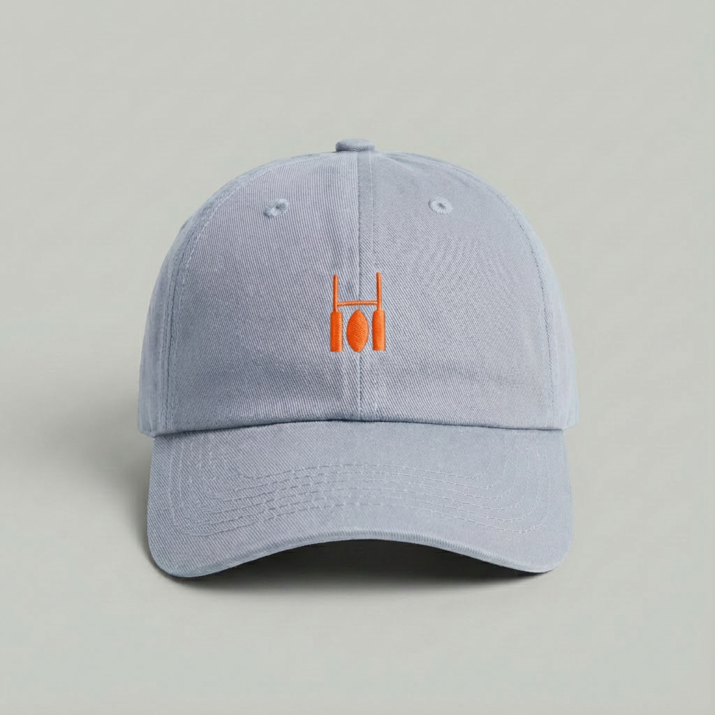 Rugby Culture Cap sky blue orange