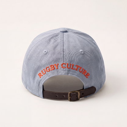Sky Blue & Orange Cap