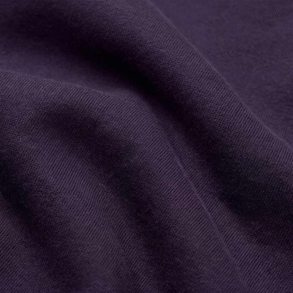 Close-up of navy Rugby Culture heavyweight cotton fabric