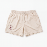Beige Scrum Shorts