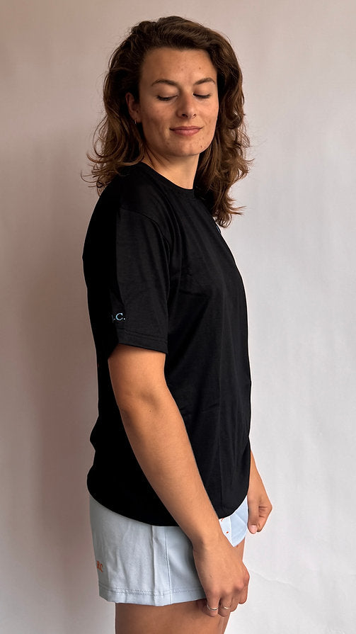 Rugby Culture back print Black