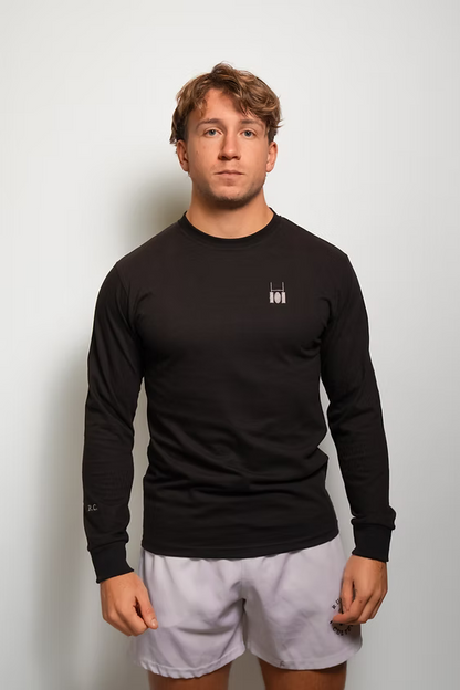 Black Longsleeve Rugby Culture