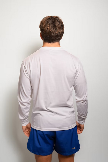 White Longsleeve Rugby Culture