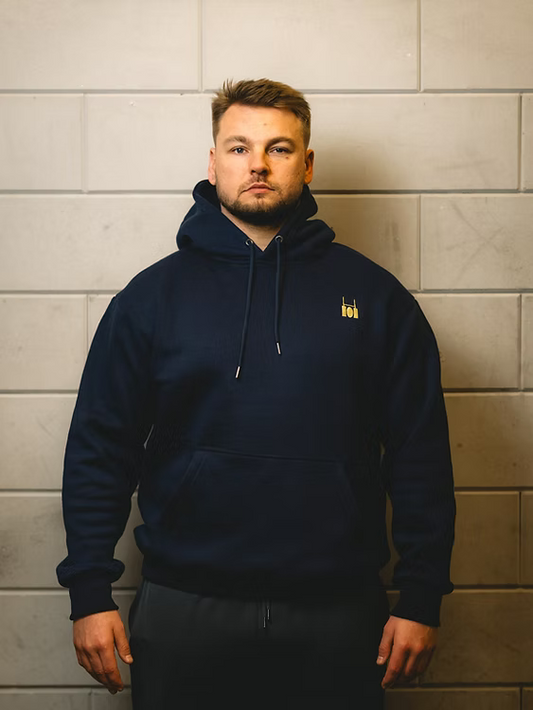 Rugby Culture hoodie navy blue