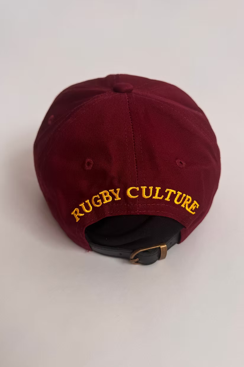 Rugby Culture Cap maroon gold