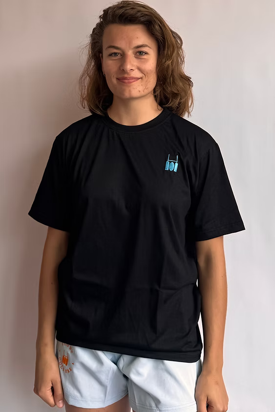 R.C. Print T-shirt Black