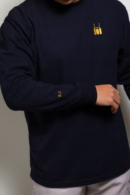 Blue Longsleeve Rugby Culture