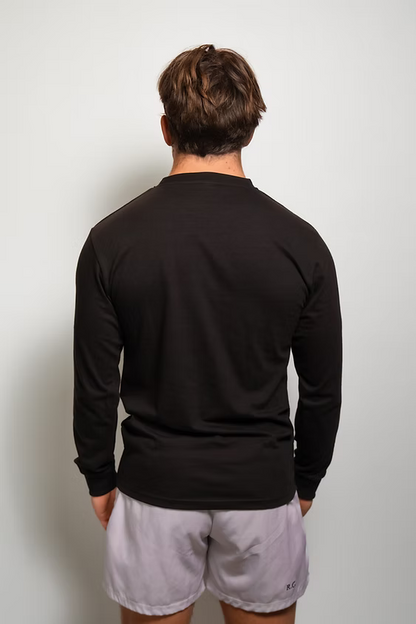 Black Longsleeve Rugby Culture