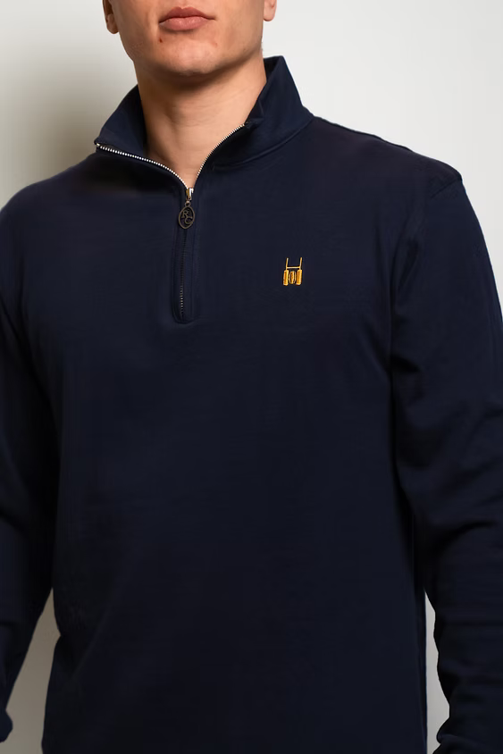 R.C. Quarter-Zip Navy Blue