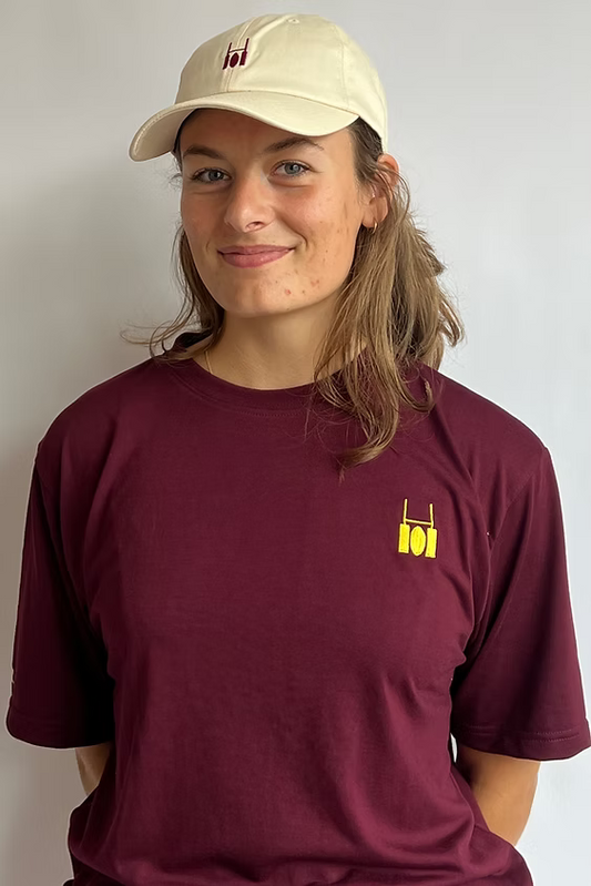 Rugby Culture back print  Maroon