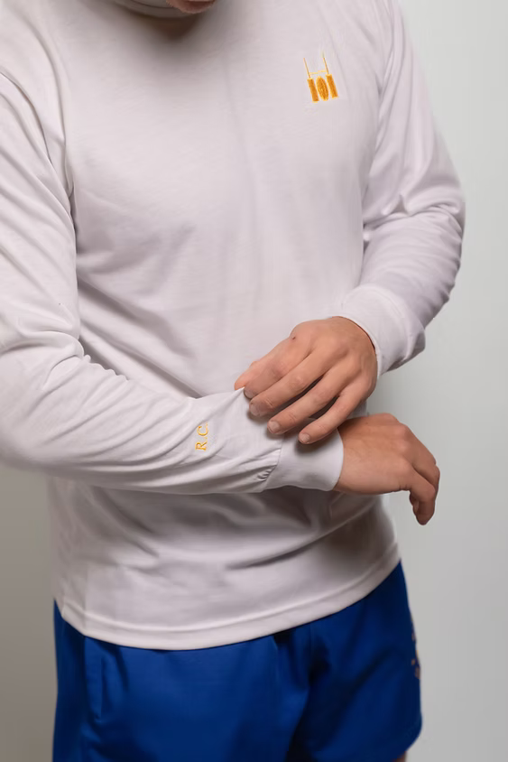 White Longsleeve Rugby Culture