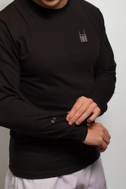Black Longsleeve Rugby Culture