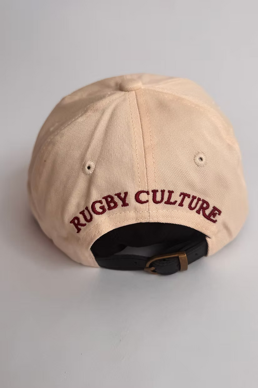 Rugby Culture Cap beige maroon