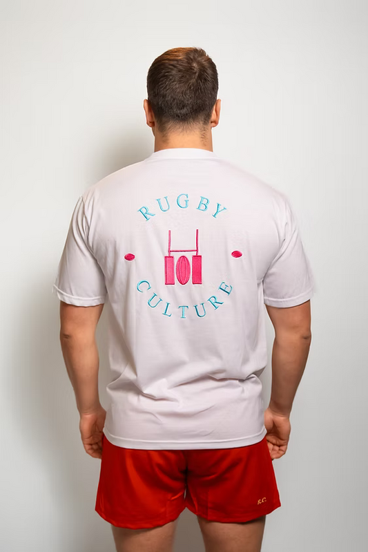 Rugby Culture Logo T-Shirt White