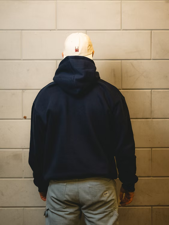 Rugby Culture hoodie navy blue
