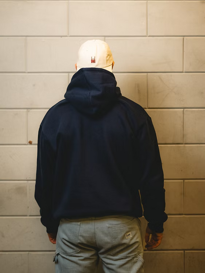 Rugby Culture hoodie navy blue