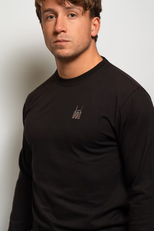Black Longsleeve Rugby Culture