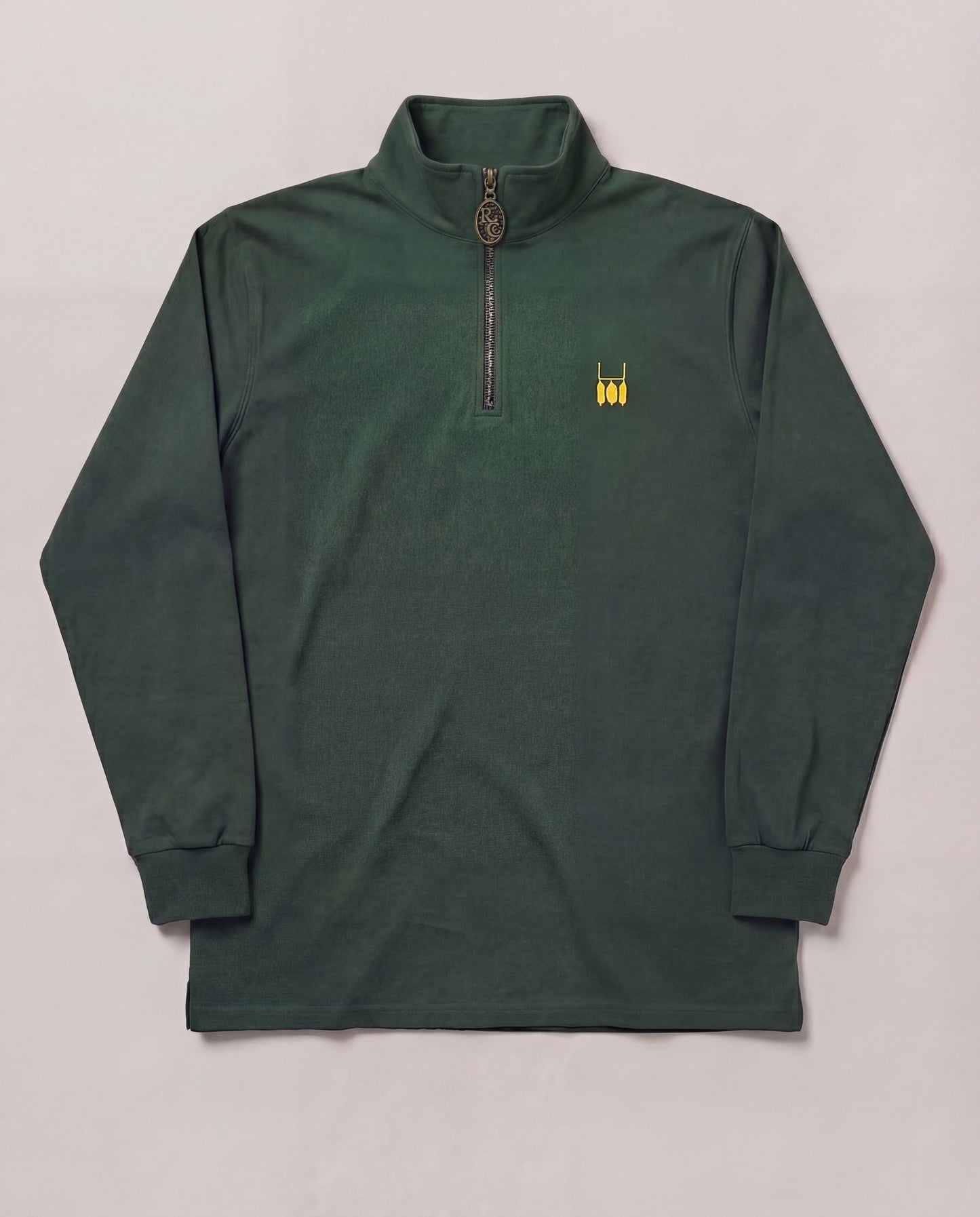 R.C. Quarter-Zip Green