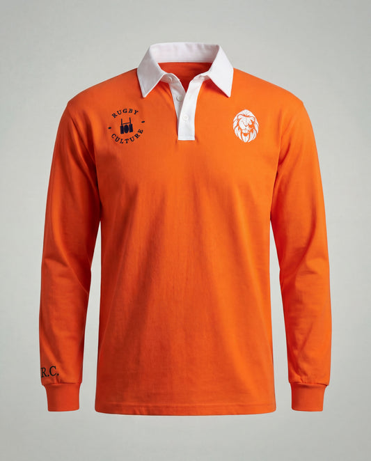 R.C. Netherlands Rugby Polo Orange