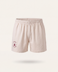 Beige Scrum Shorts